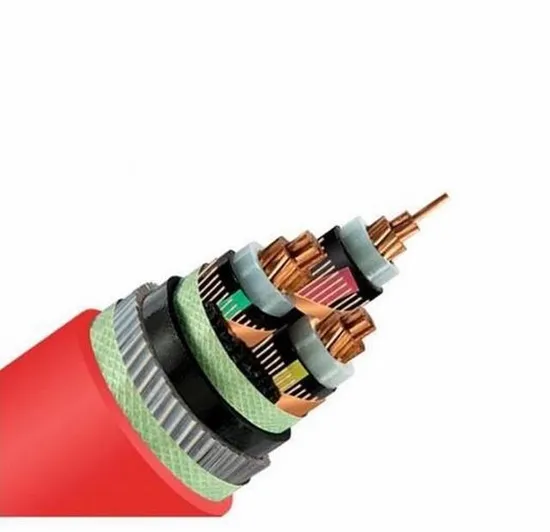 金属シールド ワイヤー電源ケーブル 3+1 コア XLPE 絶縁された耐火性電源ケーブル Zcn
